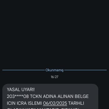 Kimlik Bilgilerimin İzinsiz Kullanımı Ve Tehditler