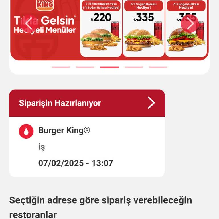 Yemek Siparişim Neden Hala Gelmedi?