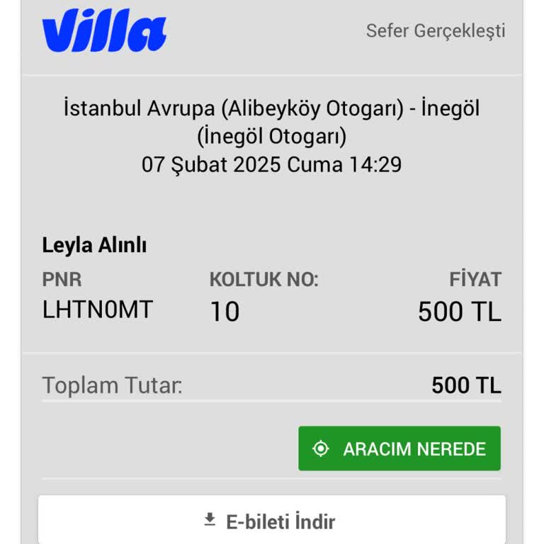 Yanıltıcı Koltuk Düzeni Ve Kaba Personel