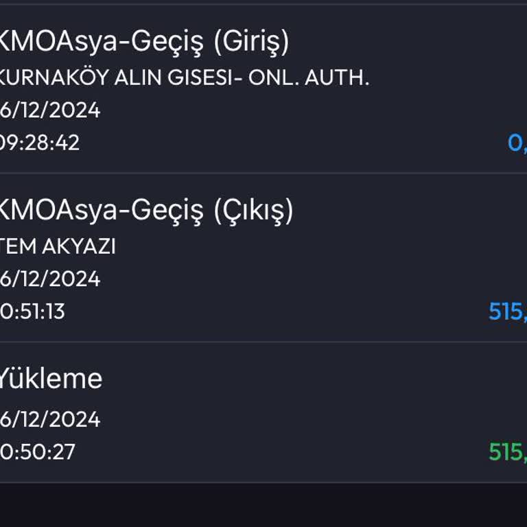 Kullanmadığım HGS'den Kesilen Ücret Şoku