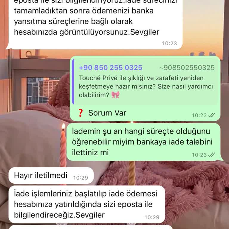 Ücret İadesi Bekleyen Müşteri Mağduriyeti