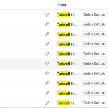 Yanlış Adrese Gönderilen Fatura Bilgileri