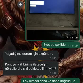 Yeni Alınan Televizyonda LED Sorunu