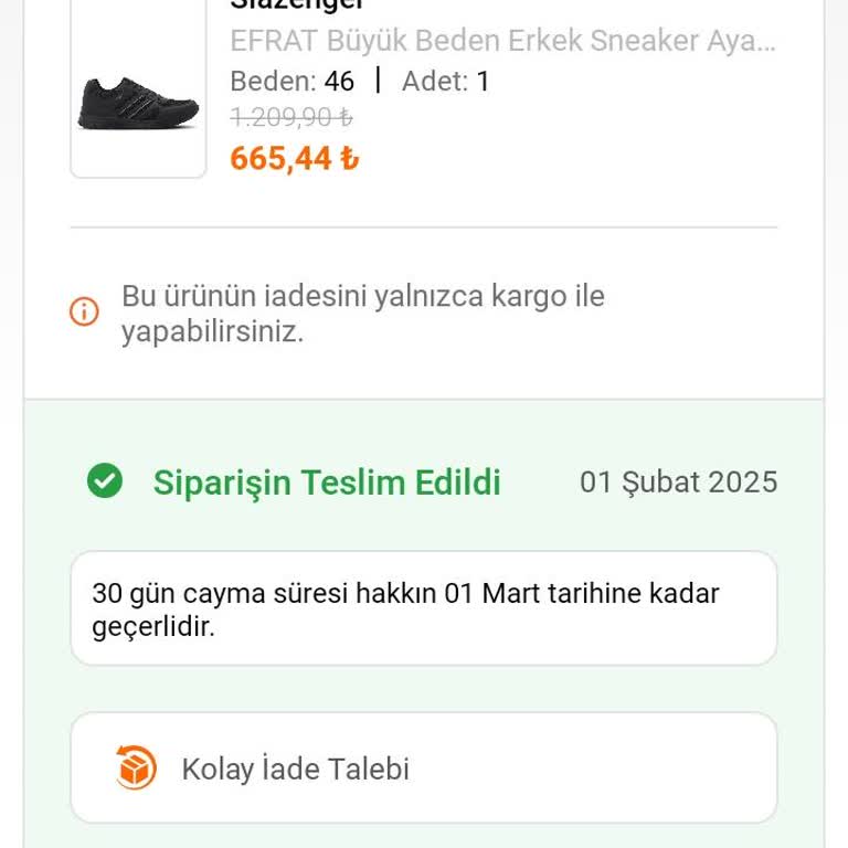 Eksik Ürün Ve Yanlış Fatura Sorunu
