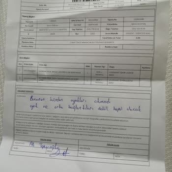 Eksik Ve Deforme Ürün Teslimatı