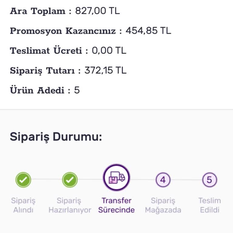 Sipariş Teslimatında Uzayan Süreç