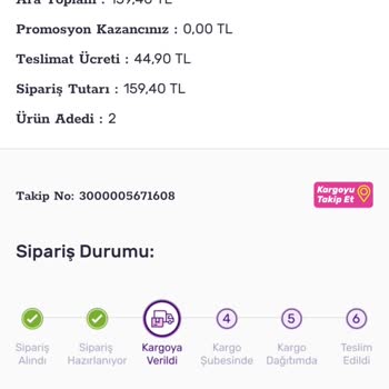 Geciken Kargo Teslimatı Ve İlgisiz Müşteri Hizmetleri