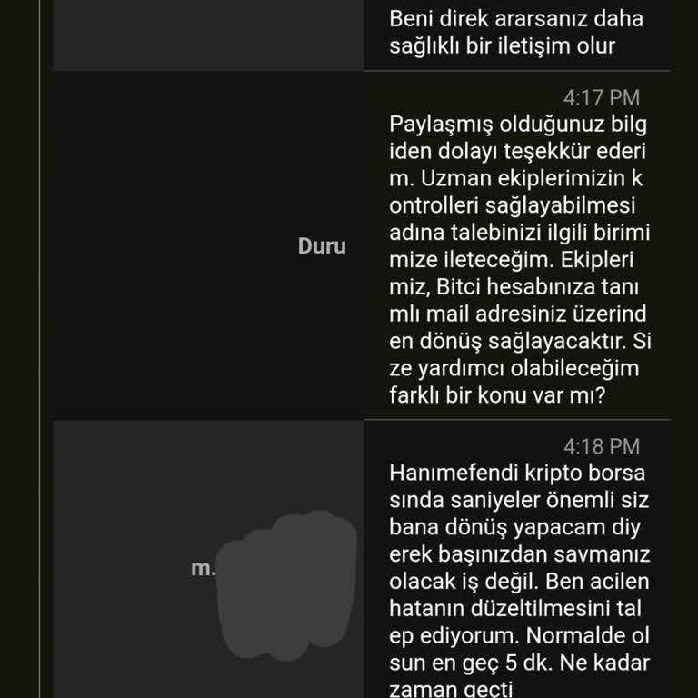 Kripto Transferinde Gecikme Ve Destek Eksikliği