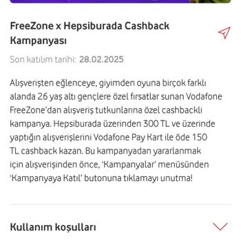 Vodafone Pay Cashback Sorunu: Eksik İade Ve Yanıltıcı Kampanya