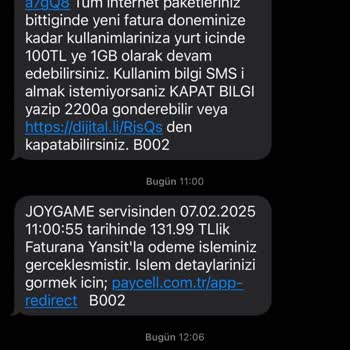 Joygame Üzerinden Yapılan Ödeme Hesabıma Yansımadı