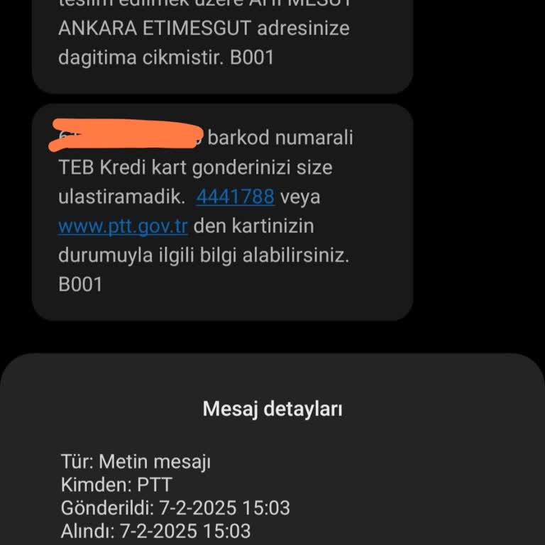 PTT Kargo'nun Yanıltıcı Teslimat Bildirimleri