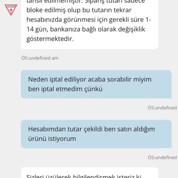 Stokta Kalmayan Ürün İçin Yetersiz Telafi