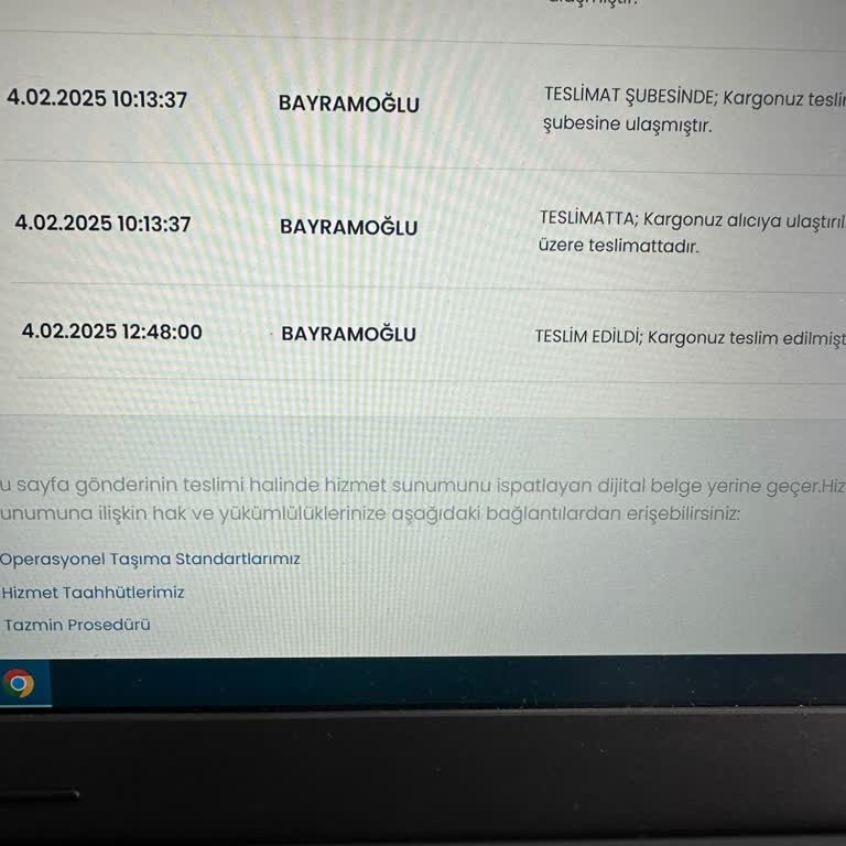Kayıp Kargo Ve İletişimsizlik Sorunu
