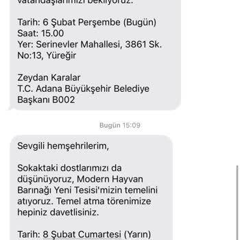 Yanlış Numara Yüzünden Adana Belediyesi SMS Yağmuru