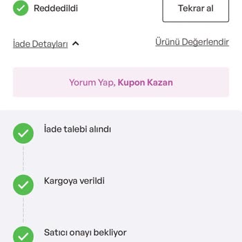 İade Talebine Olumsuz Yanıt Ve Haksızlık