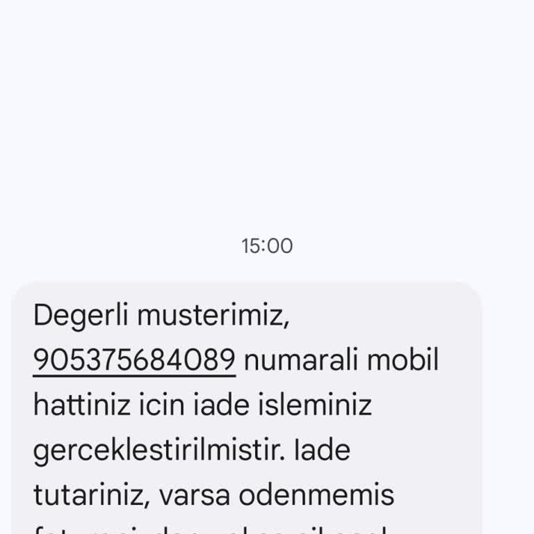 Yanlış Fatura Ve İade Sürecinde Mağduriyet