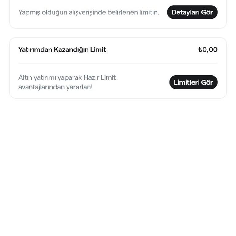 Migros Colendi Limit Artışı Sorunu