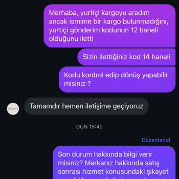 Kargo Takip Sorunu Ve Güven Kırıcı Hizmet