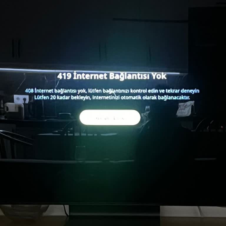 Exxen Uygulaması Samsung TV'de İnternet Bağlantı Sorunu