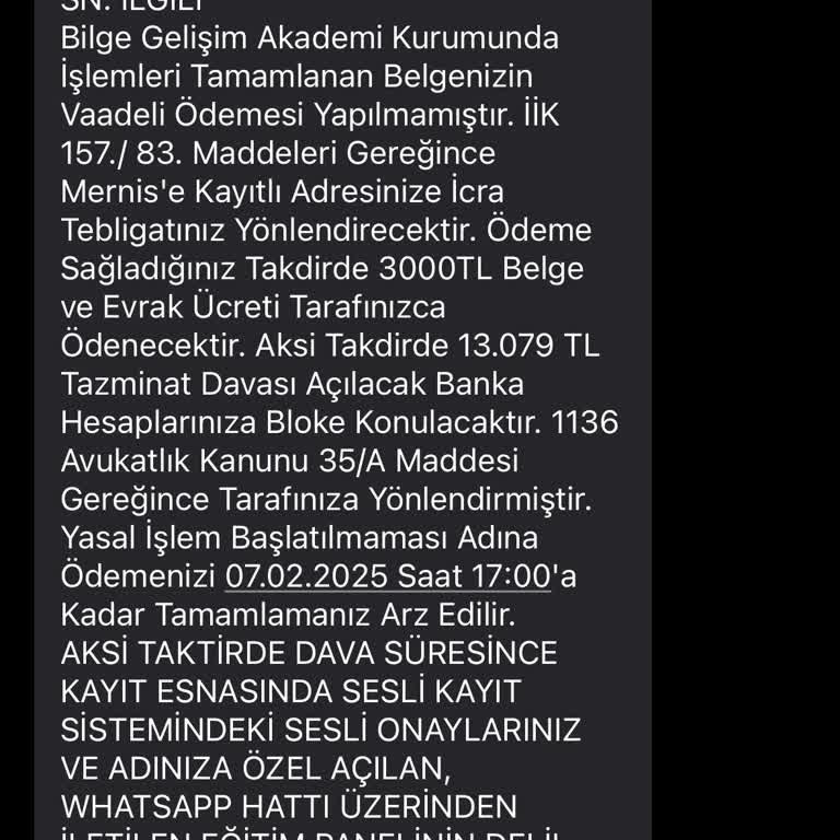 Danışmanlık Firmasından İzinsiz İşlemler Hakkında Şikayet