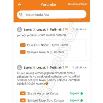 Trendyol Yemek'ten Aldığımız Çorba Zehirli Çıktı, Yorumumuzu Kaldırmıyorlar!