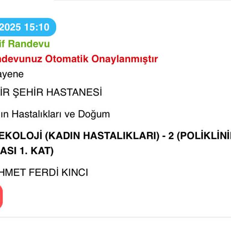 Randevu Saatinde Doktorun Yerinde Olmaması