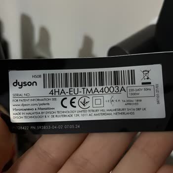 Eksik Parça Nedeniyle Kullanılamayan Dyson Ürünü