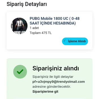 Trendyol Üzerinden Yapılan UC Satın Alımında Yaşanan Sorun