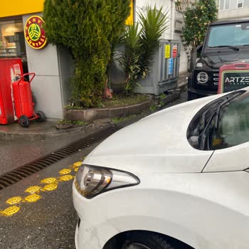 Shell İstasyonunda Hava Basma Makinesi Sorunu