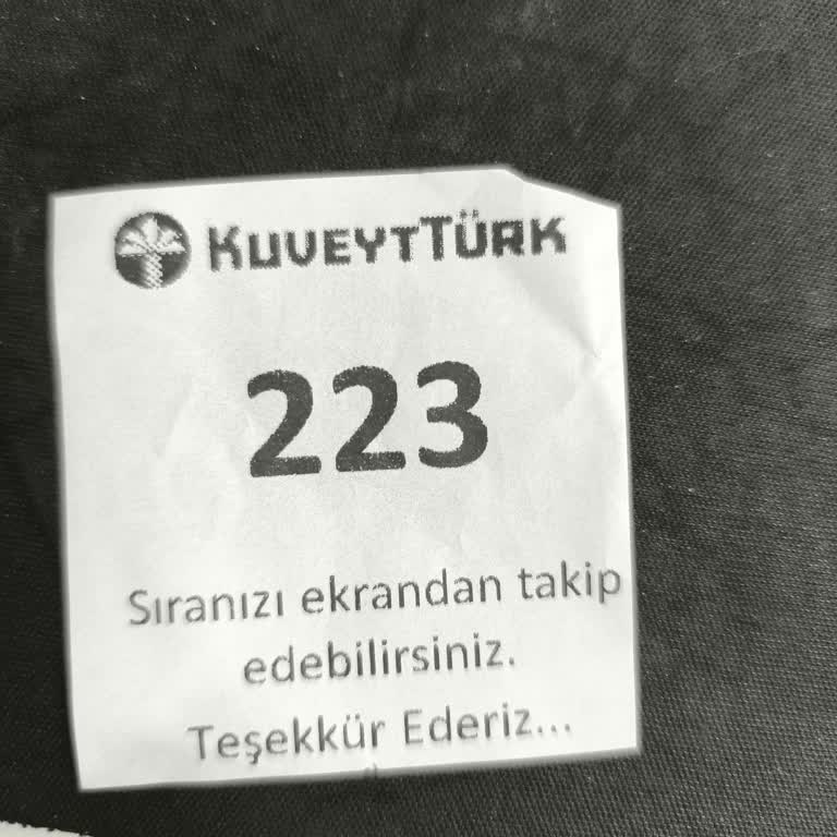 Kuveyt Türk Niğde Şubesi'nde Uzun Süre Bekleme Sorunu
