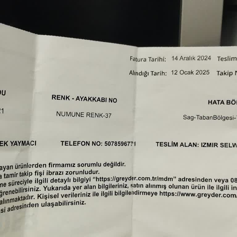 Kalitesiz Ürün Ve Kötü Müşteri Hizmetleri Deneyimi