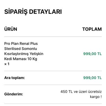 Petevren.com'da Sipariş Ve İade Sorunu
