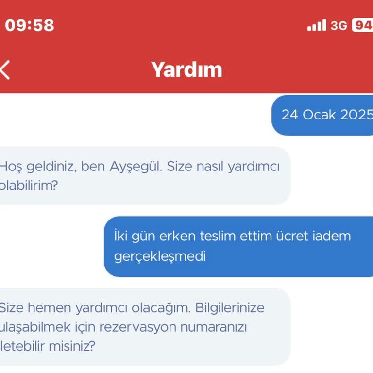 Ücret İadesi Sorunu Ve Müşteri Hizmetleri Çıkmazı