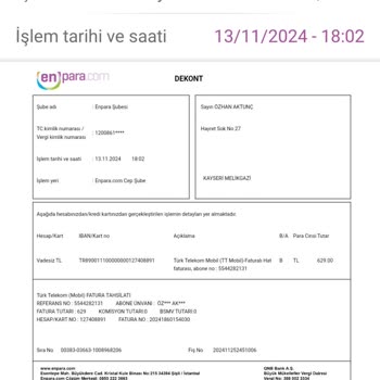 Yanlış Fatura Ve Taahhüt Sorunu
