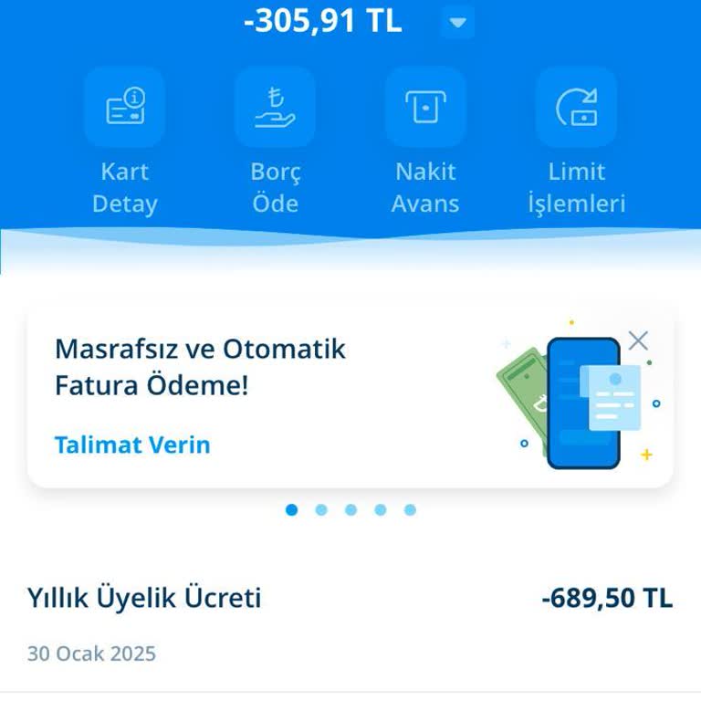 Denizbank Kredi Kartı Yıllık Üyelik Ücreti Haksız Kesinti