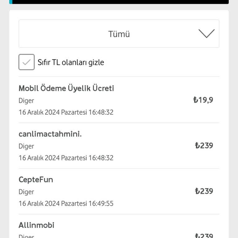 İzinsiz Üyelik Ve Yüksek Fatura Sorunu