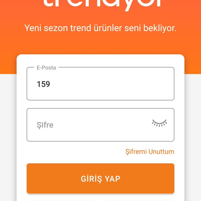 Trendyol Hesap Oluşturma Sorunu