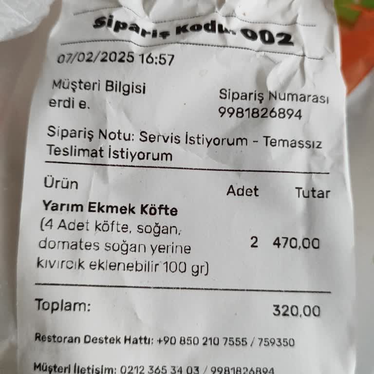 Trendyol GO'da Çifte Sipariş Sorunu Ve Müşteri Hizmetleri Çıkmazı