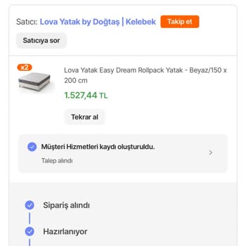 Hepsiburada'dan Aldığım Yataklar Teslim Edilmiyor!