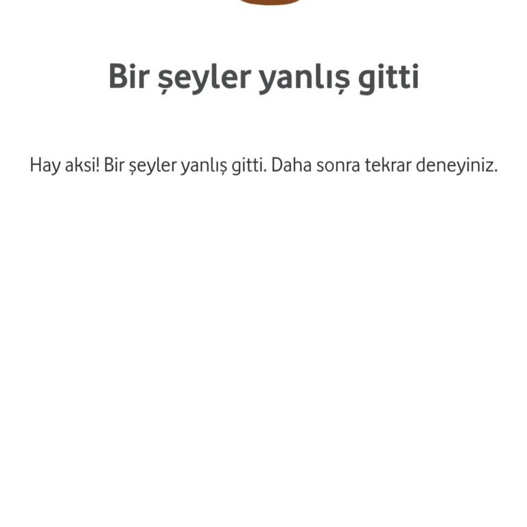 Vodafone Red Ayrıcalıklarına Erişememe Sorunu