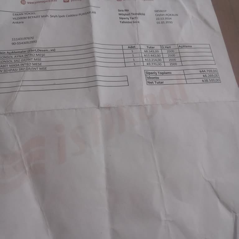 İstikbal'den Aldatıcı Teslimat Süreci Ve Güven Sorunu