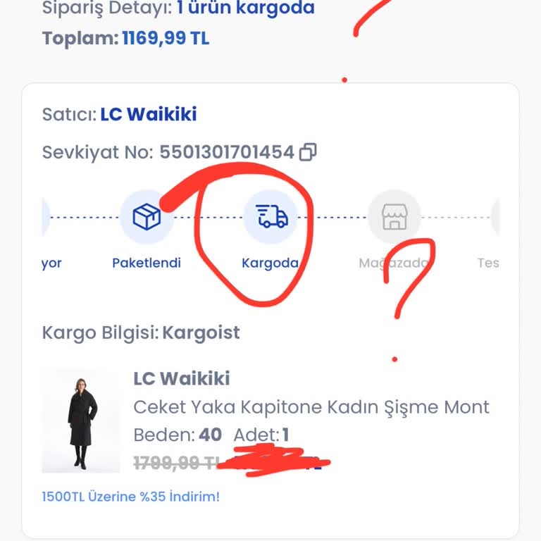 Kargoist'in Umursamazlığı Ve LCW'nin İlgisizliği