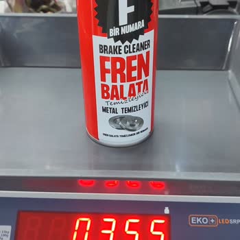 Trendyol'dan Aldığım Balata Spreyinin Ağırlık Sorunu