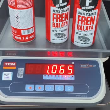 Trendyol'dan Aldığım Balata Spreyinin Ağırlık Sorunu