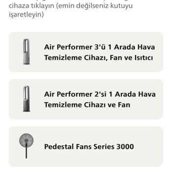 Philips Hava Temizleyici Çalışmıyor Ve Uygulama Sorunu