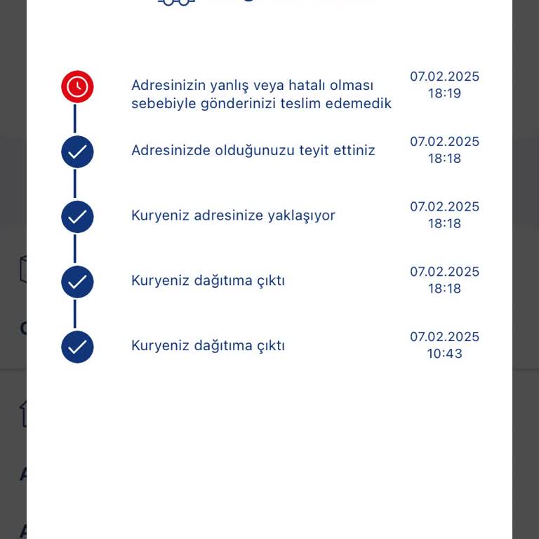 Kayıp Kargo Ve Yanıltıcı Bildirim Sorunu