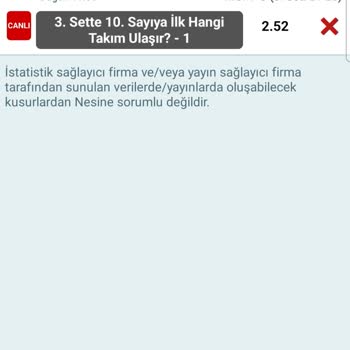 Kazanan Bahis Yanlış Gösterildi, Düzeltme Bekleniyor