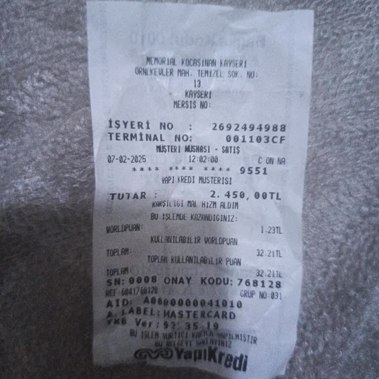 Memorial Hastanesi'nde İlaç Raporu Sorunu