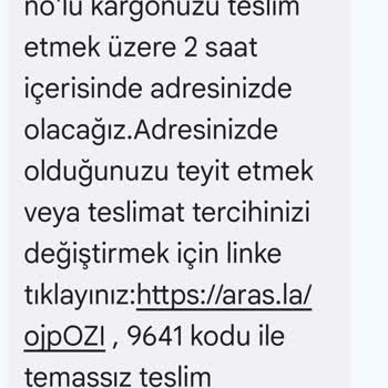 Kargo Şubeye Gönderildi Habersiz Bırakıldım