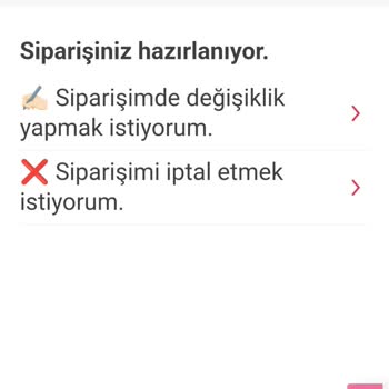 Yemeksepeti Uygulamasında İptal Edilemeyen Sipariş Sorunu